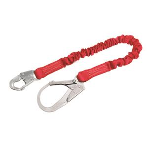 Protecta Pro Stretch Single Leg w Rebar - Lanyards